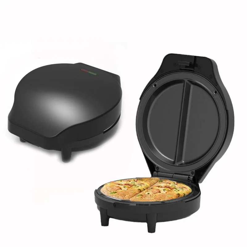 Donut Maker Mini - 110V-220V Omeletmaker Anti-aanbaklaag Dubbele Mini Pannenkoekenmaker