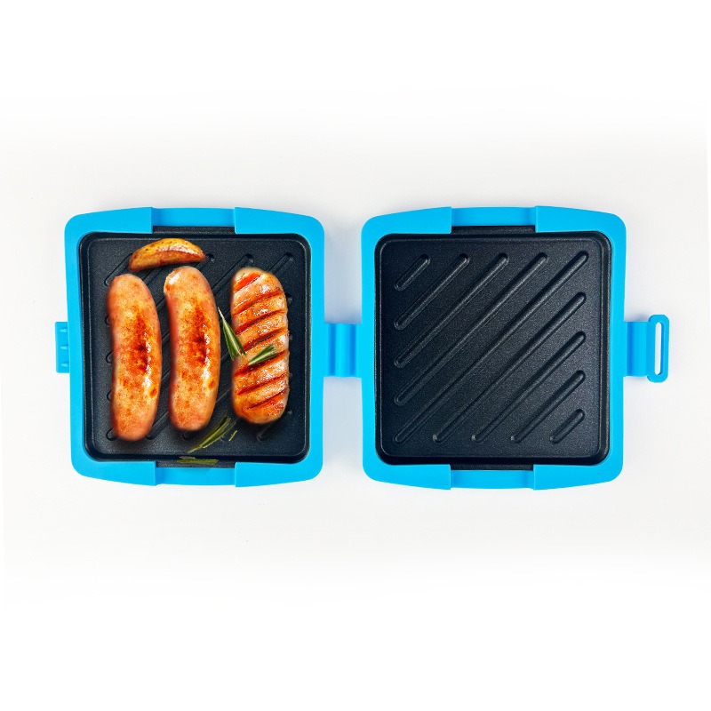 Fondue Set Electric - Elektrische magnetron sandwich bakpan, nieuwe antiaanbaklaag,