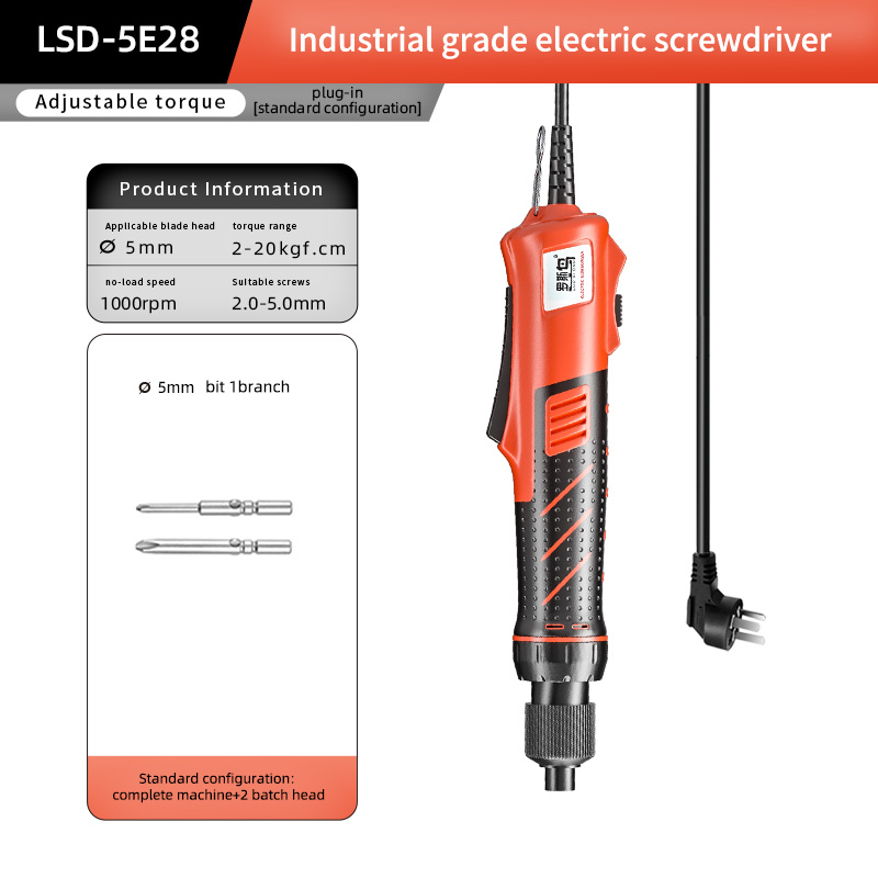 Kitchen Appliances Direct - LSD-5E28(5mm) Elektrische schroevendraaier met directe aansluiting,