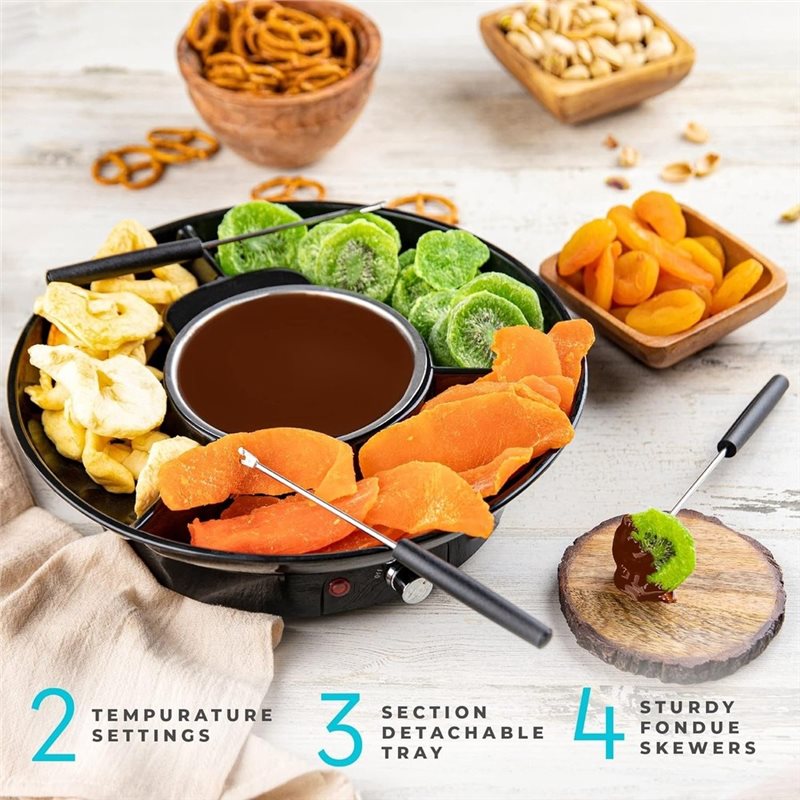 Elektrische fonduepanset met t - Fondue Set Electric recensie en prijs