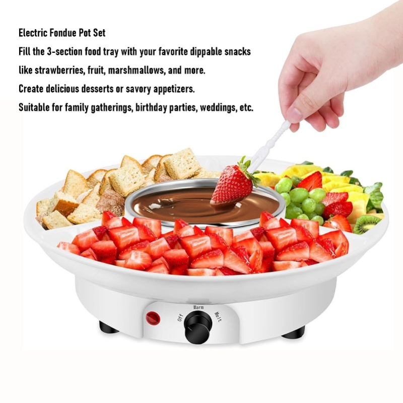 Elektrische fonduepanset Choco - Fondue Set Electric recensie en prijs